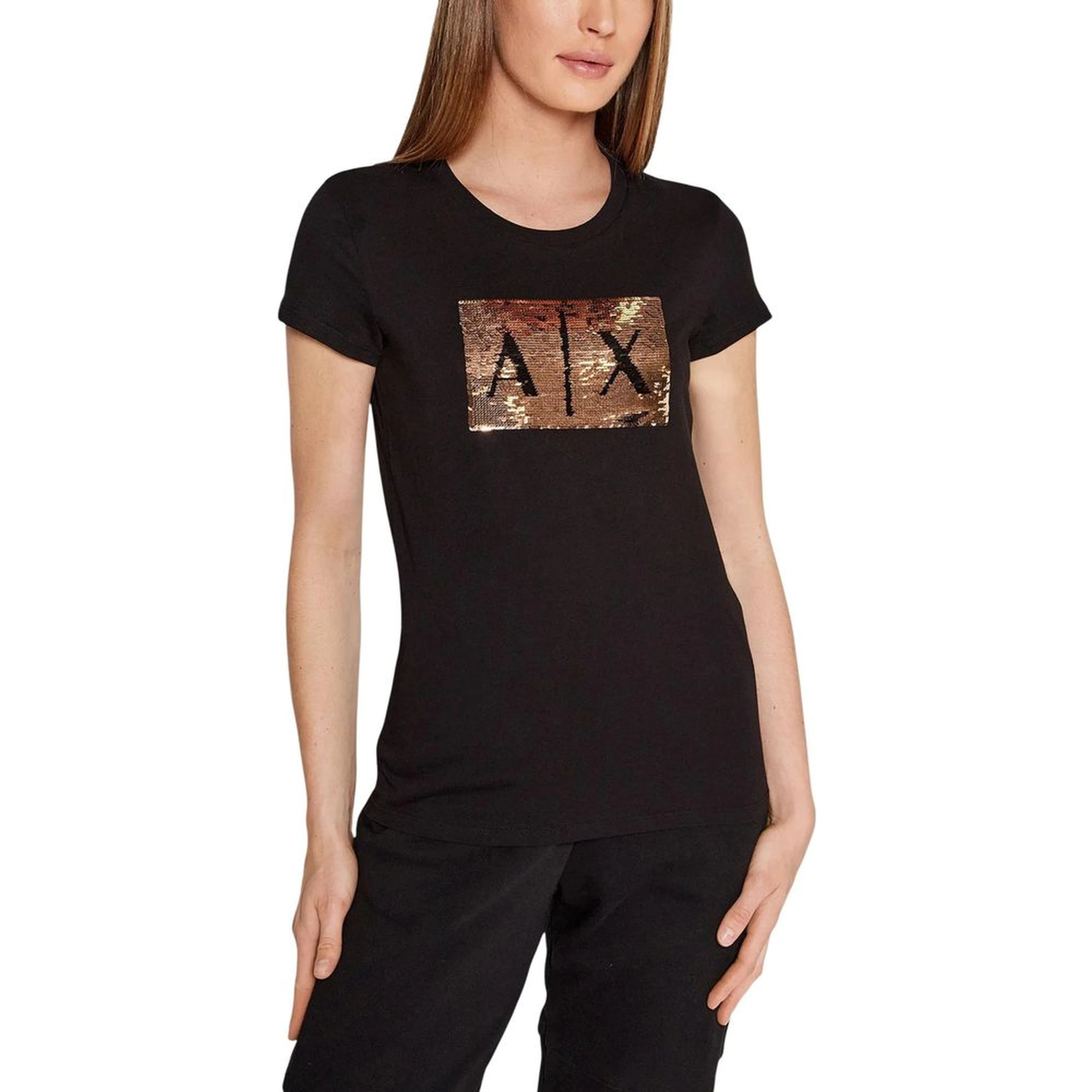 Black Cotton T-Shirt