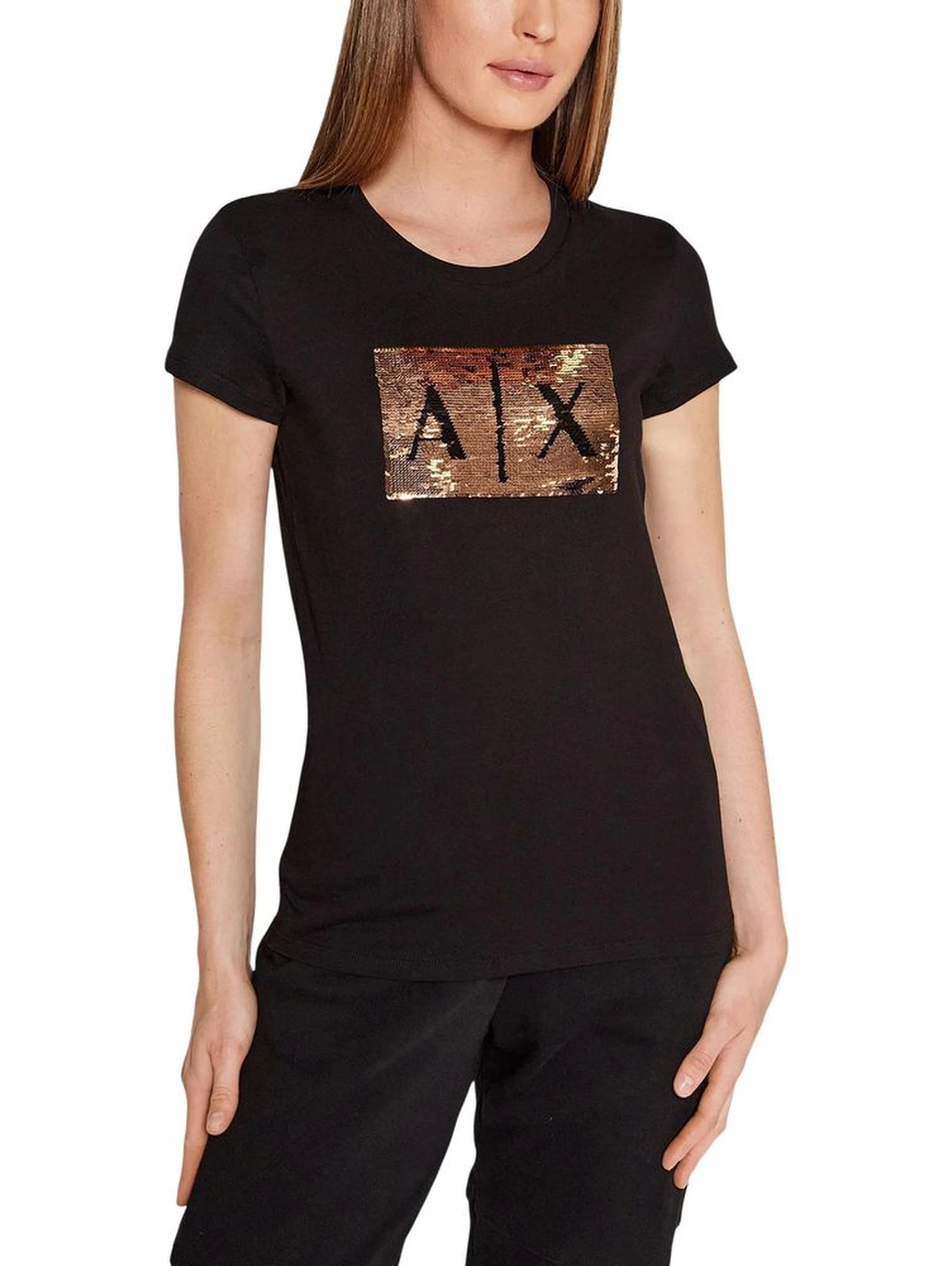 Black Cotton T-Shirt