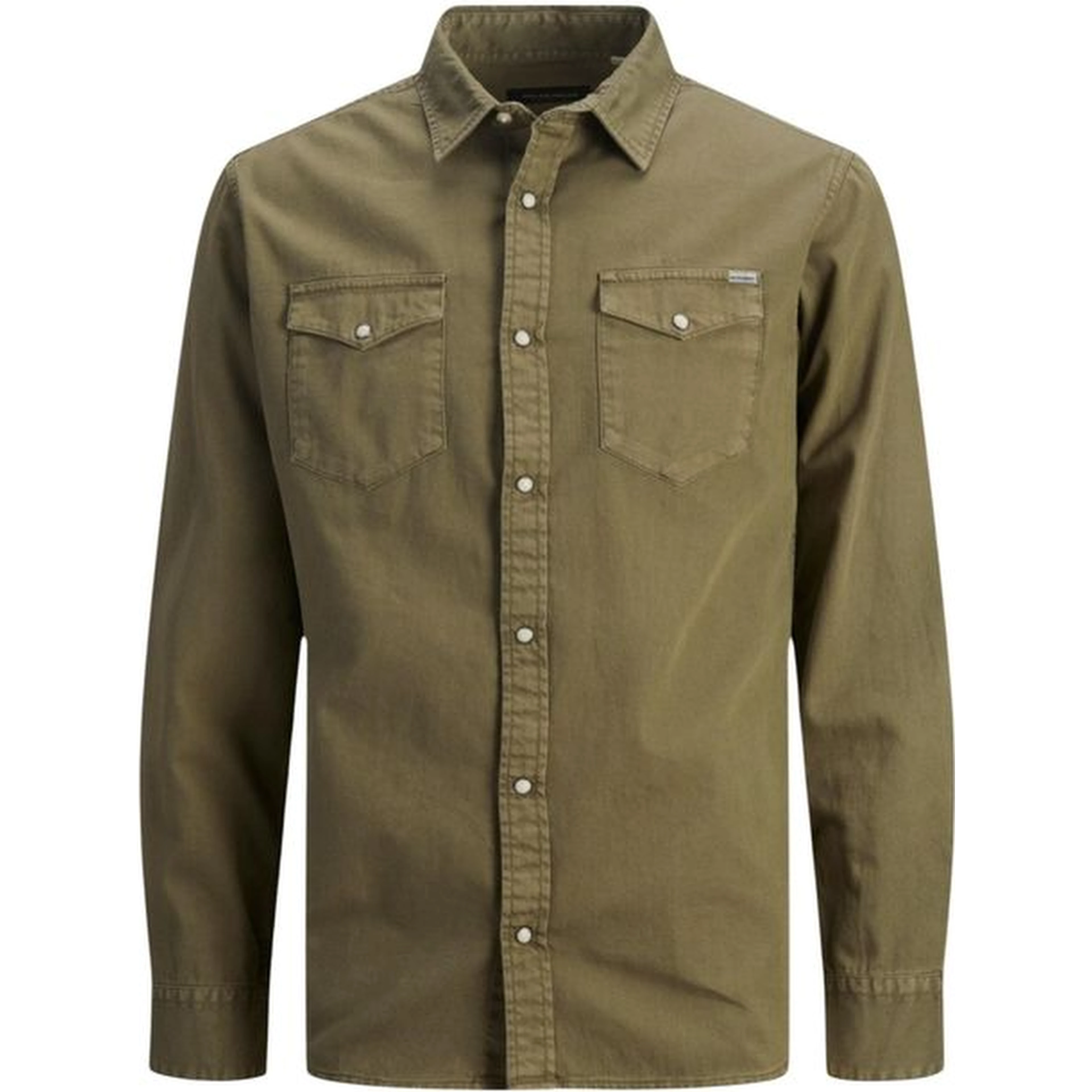Green Denim Shirt