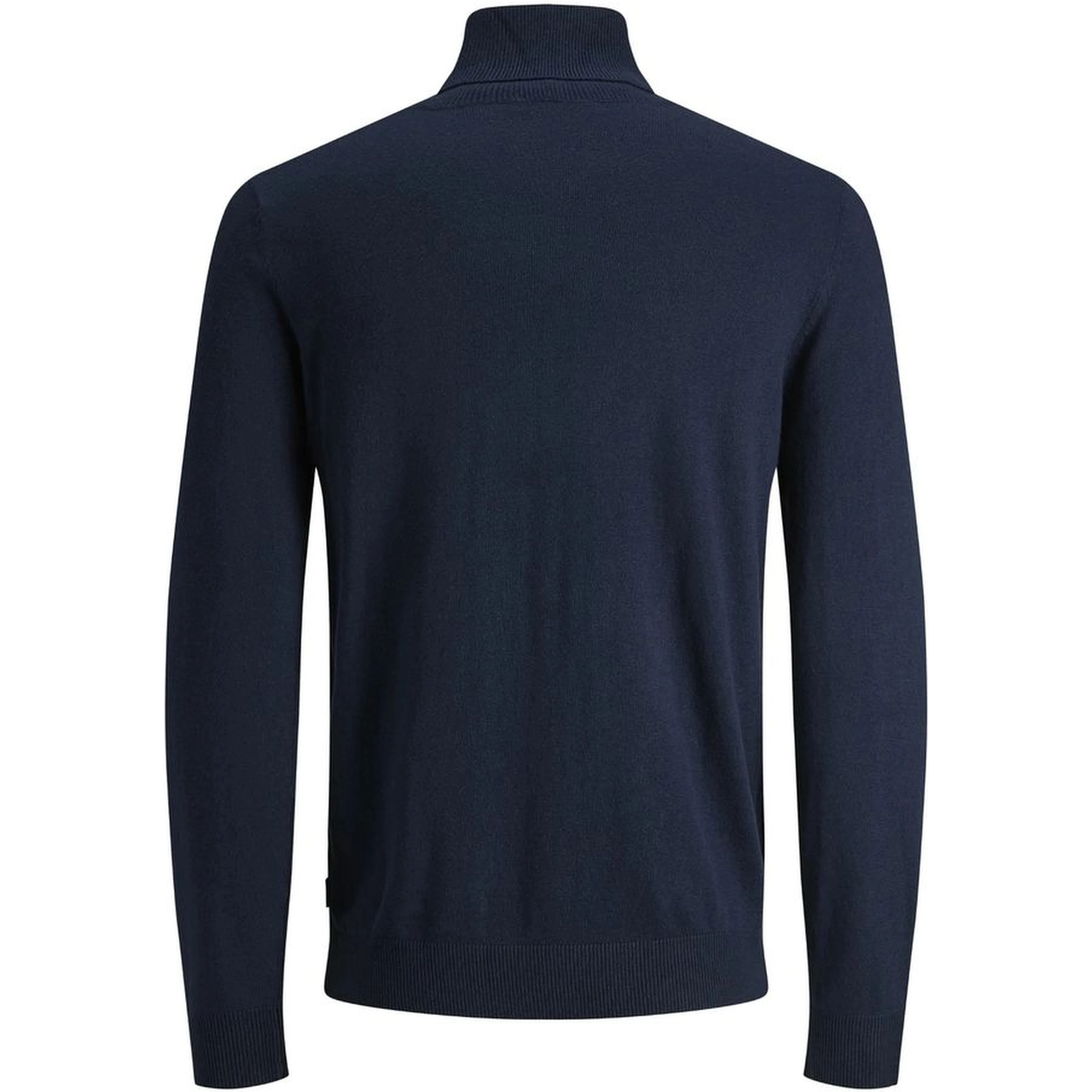 Blue Cotton Turtleneck