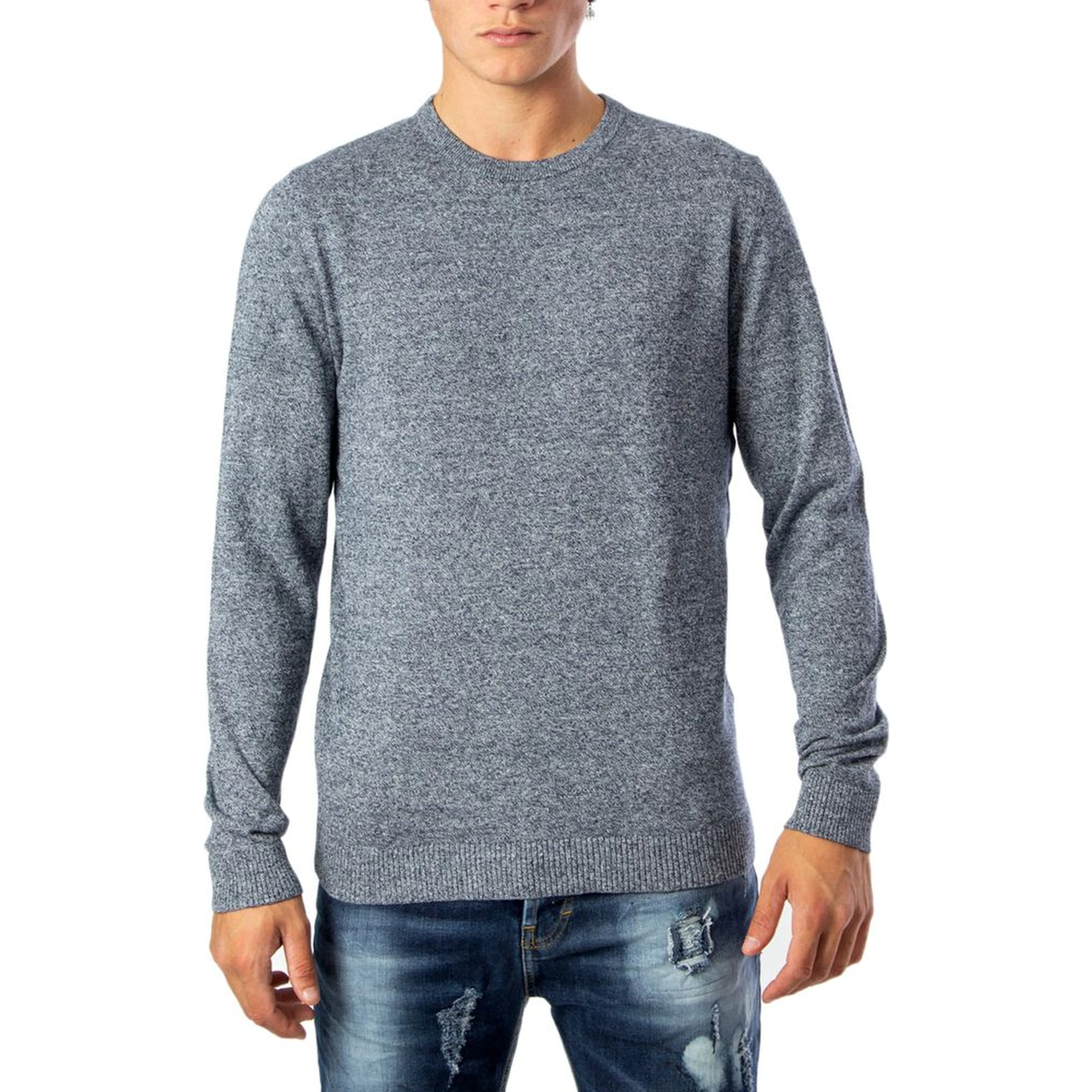 Blue Cotton Sweatshirt