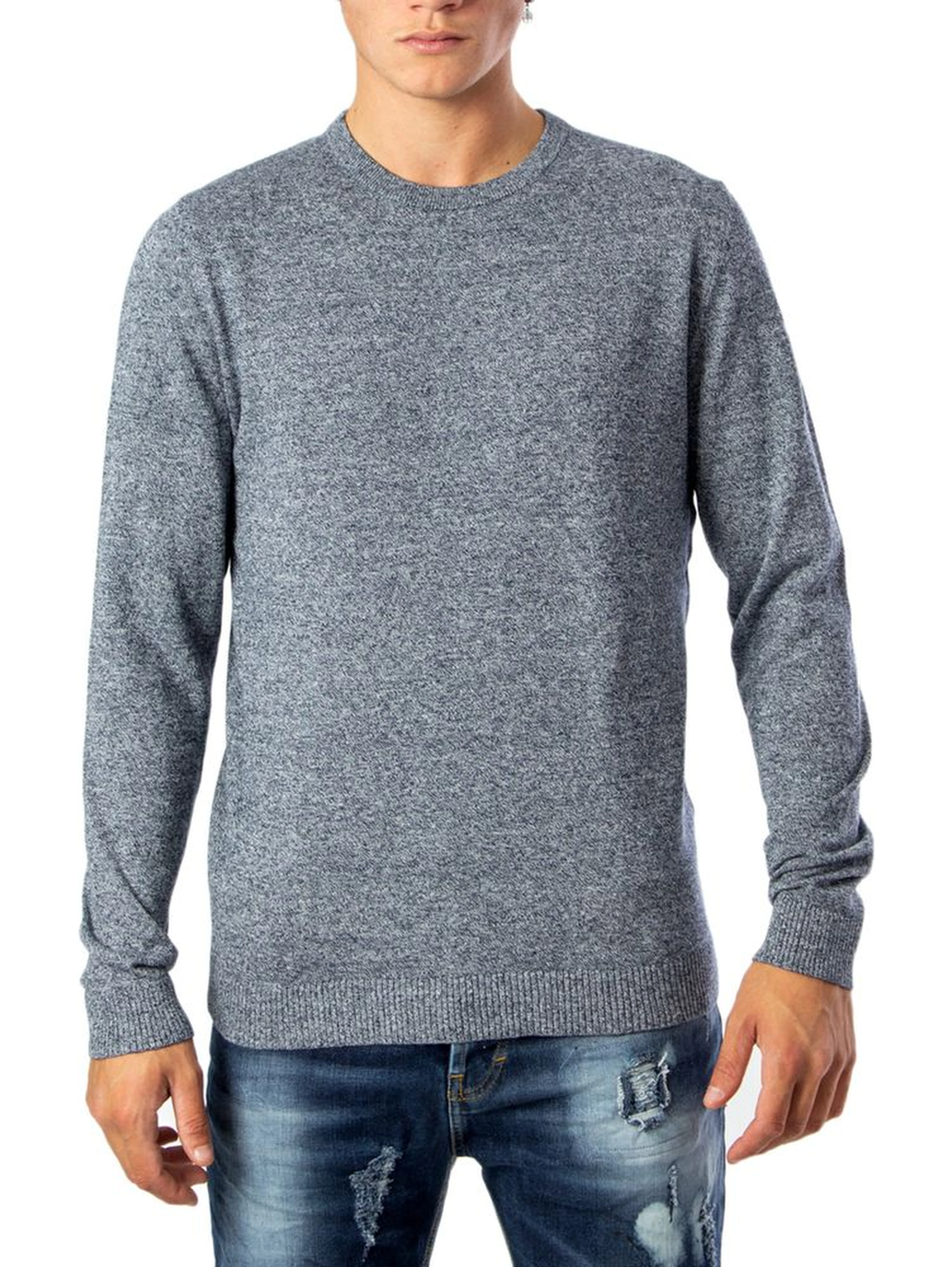 Blue Cotton Sweatshirt