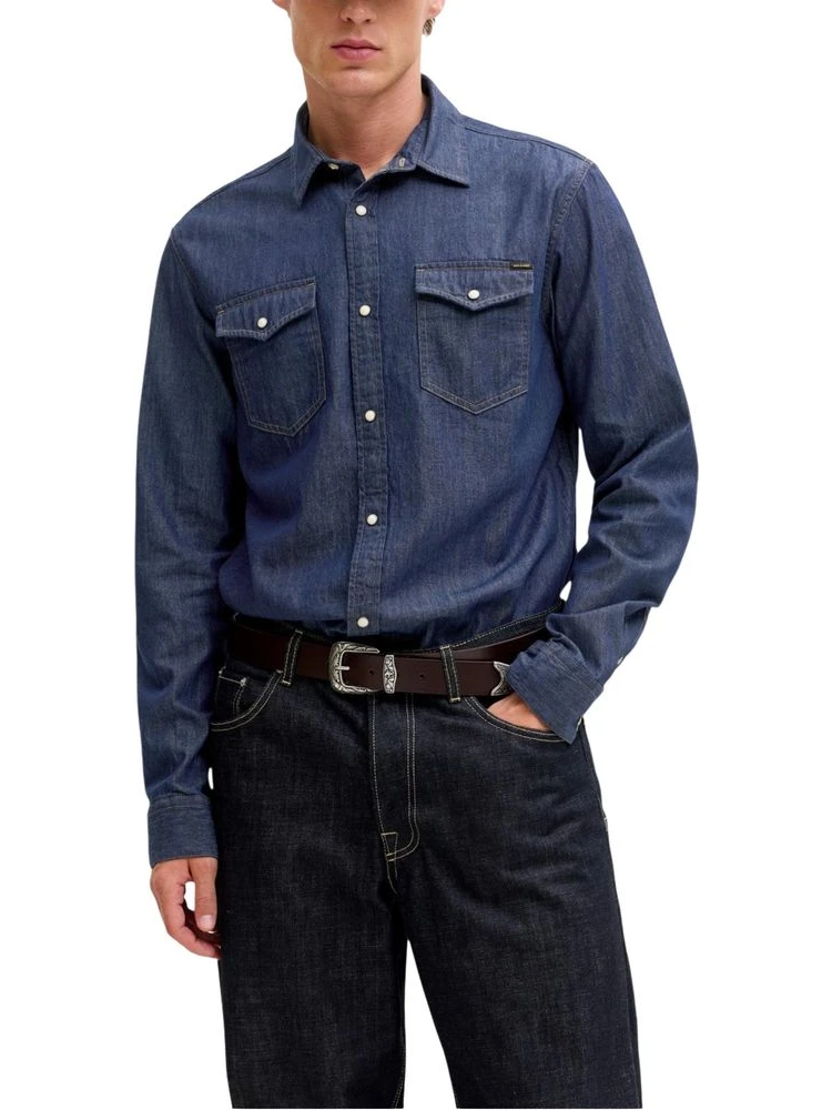 Blue Denim Shirt