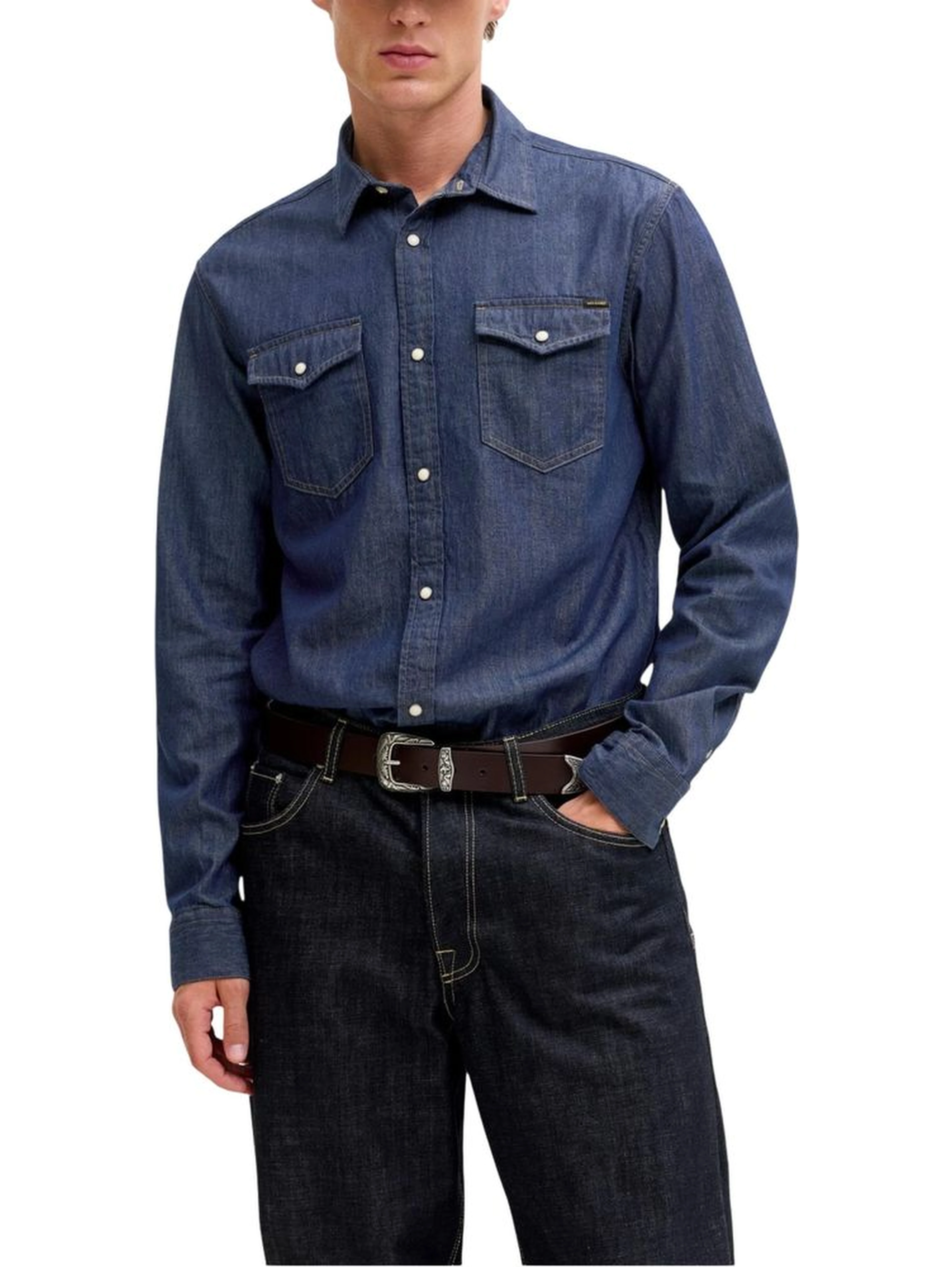 Blue Denim Shirt