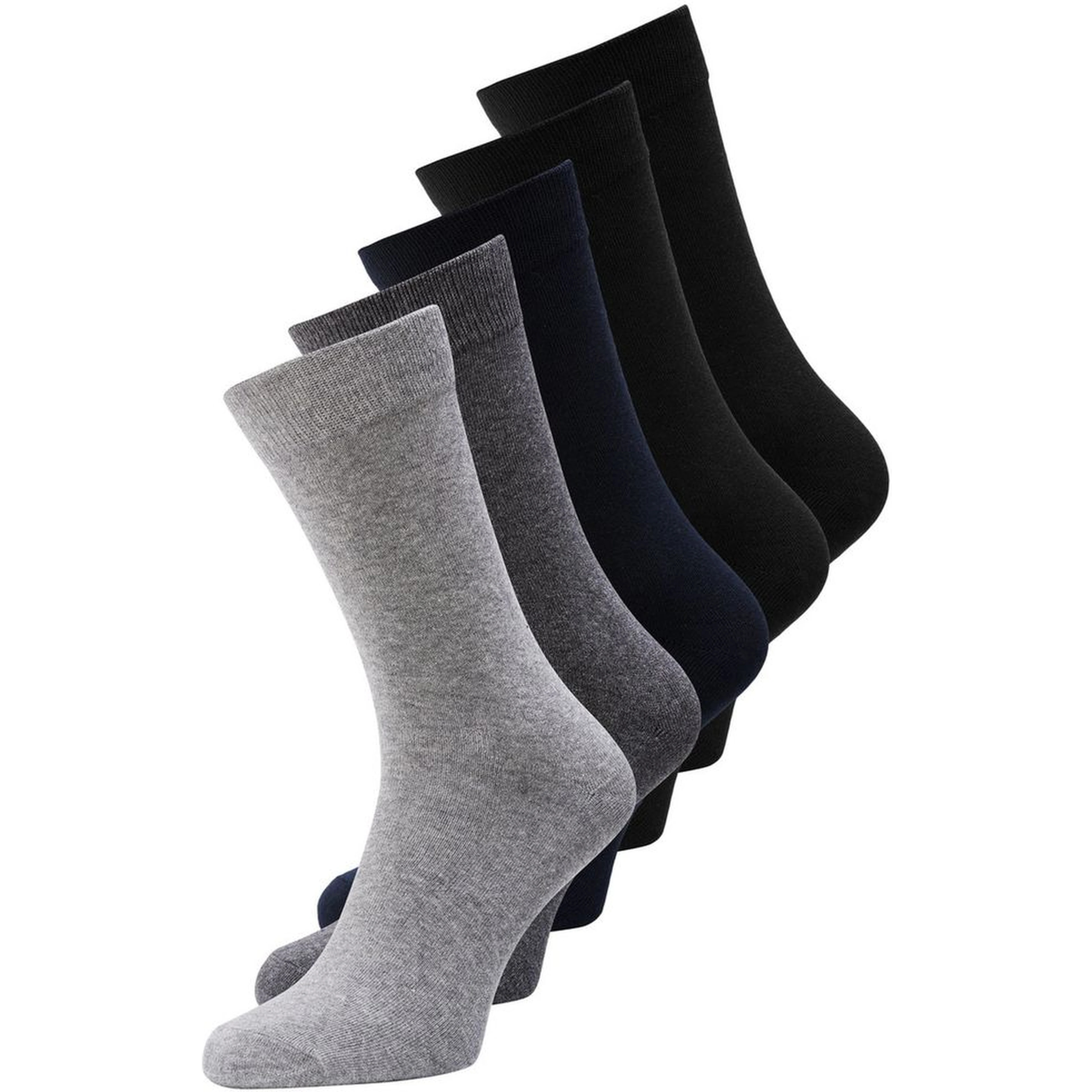 Gray Cotton Socks