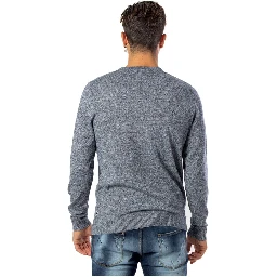 Blue Cotton Sweatshirt