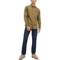 Green Denim Shirt