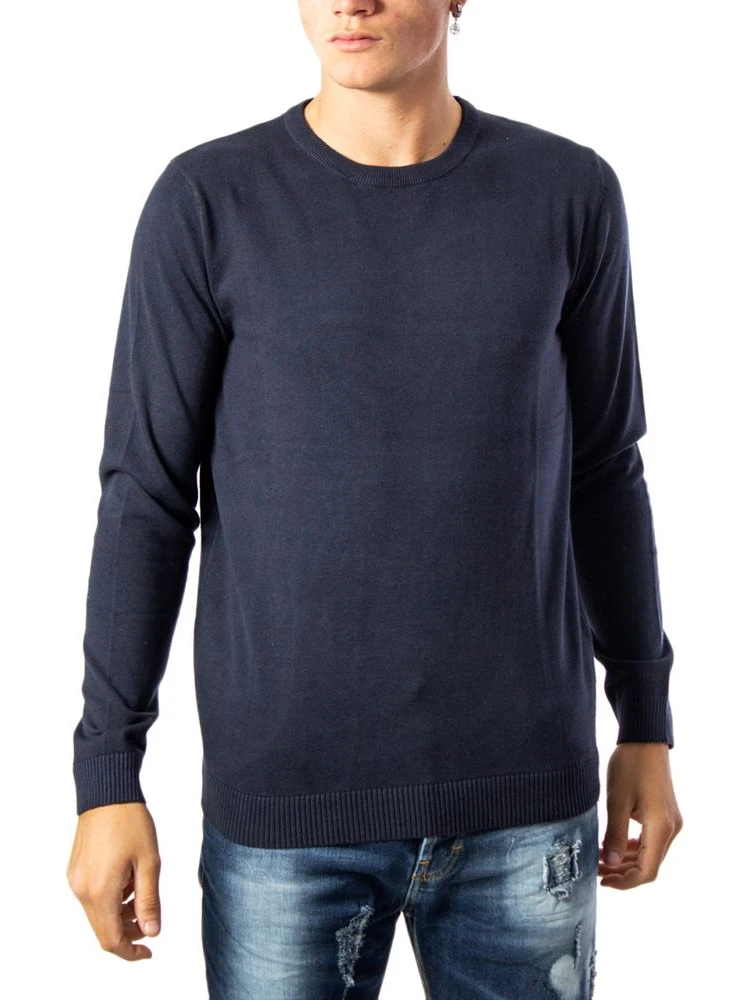 Blue Cotton Sweatshirt