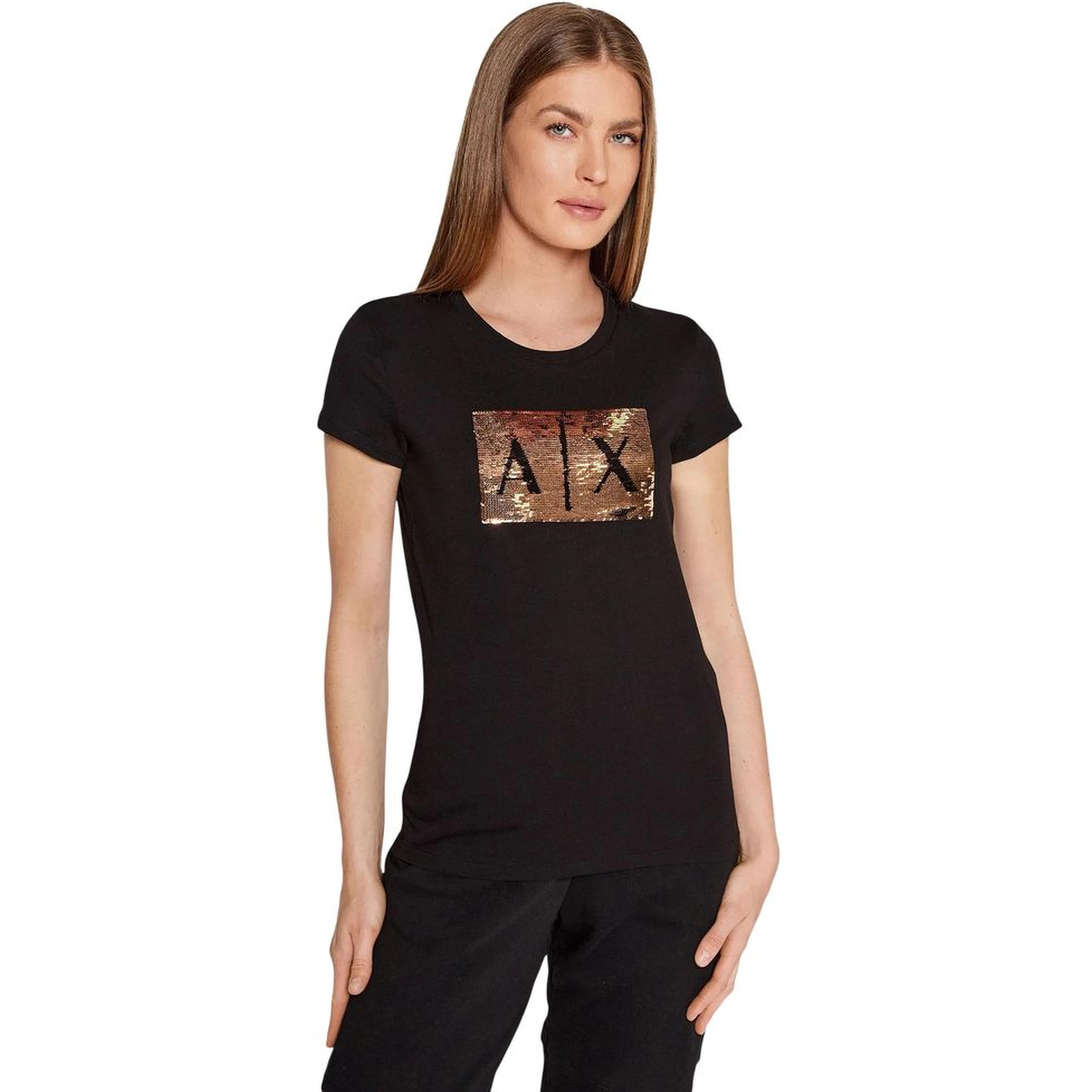 Black Cotton T-Shirt