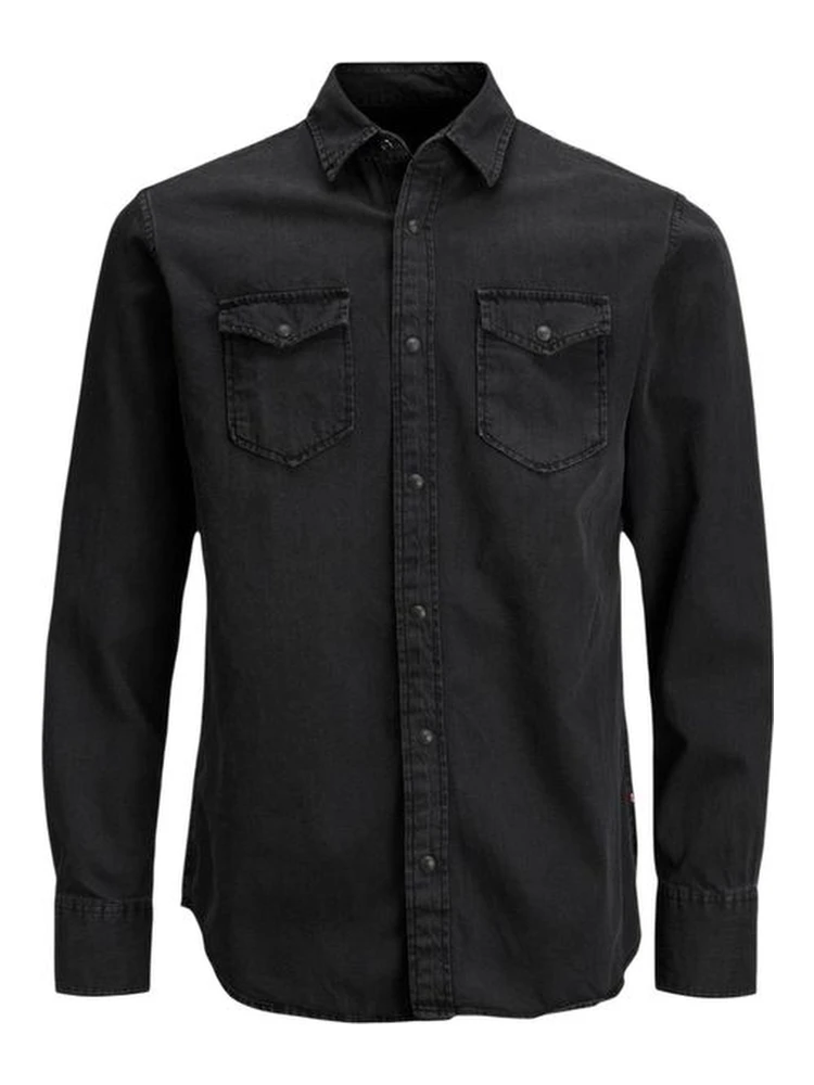 Black Denim Shirt