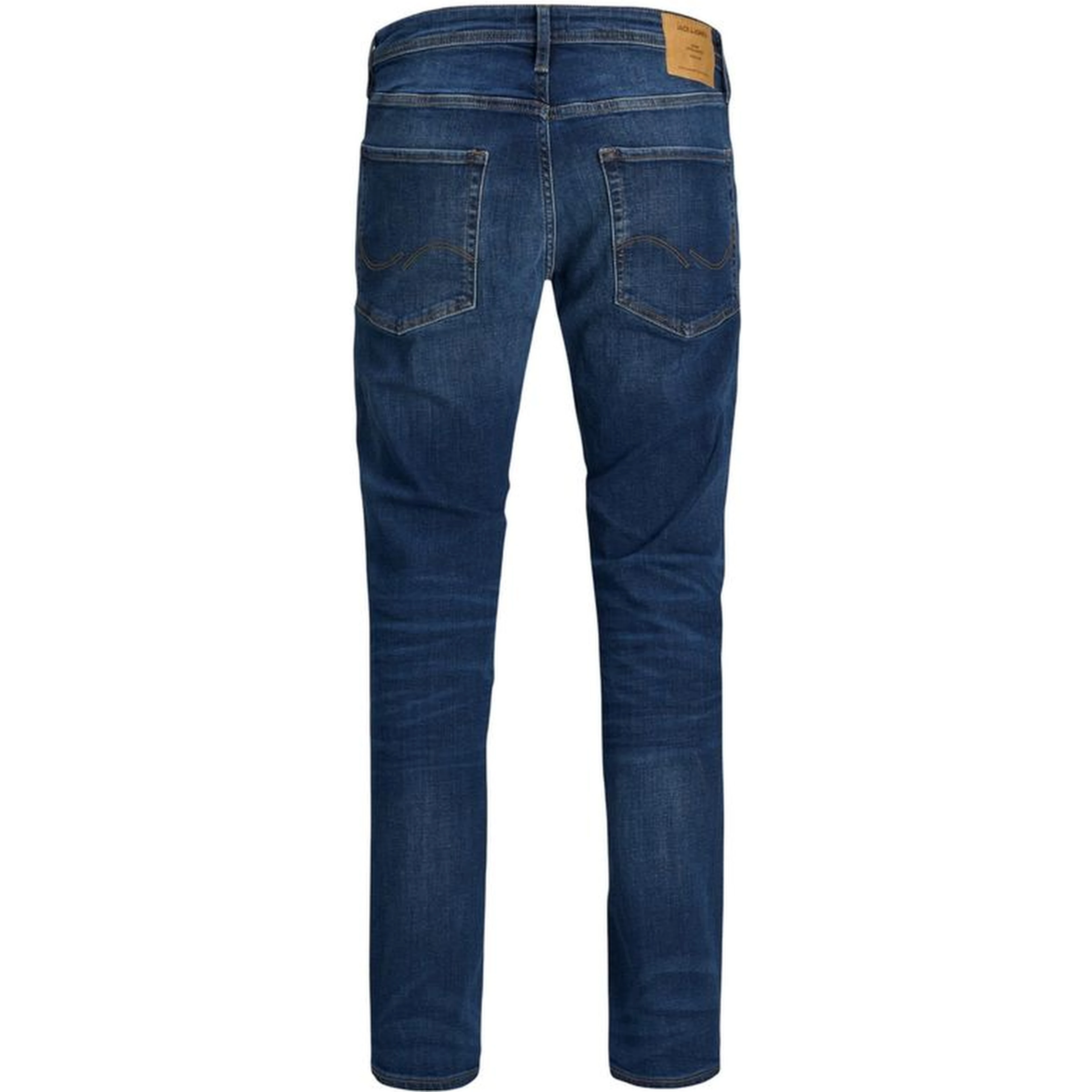 Blue Cotton Skinny Jeans
