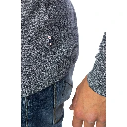 Blue Cotton Sweatshirt
