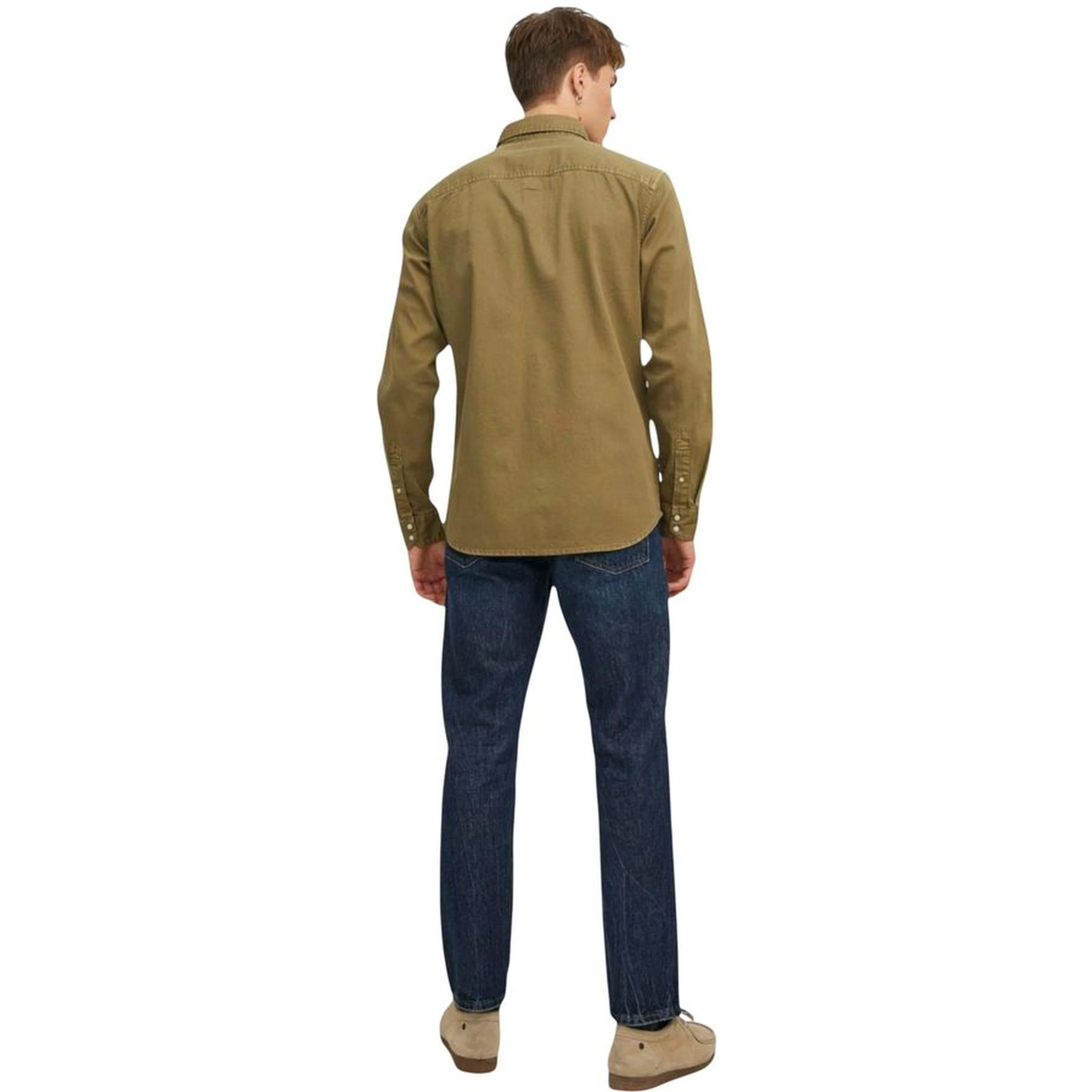 Green Denim Shirt