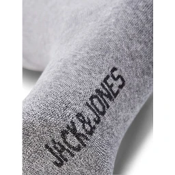 Gray Cotton Socks