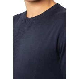 Blue Cotton Sweatshirt