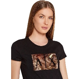 Black Cotton T-Shirt