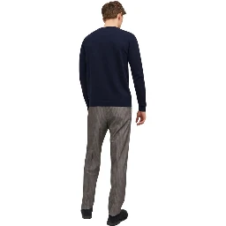 Blue Cotton Sweatshirt