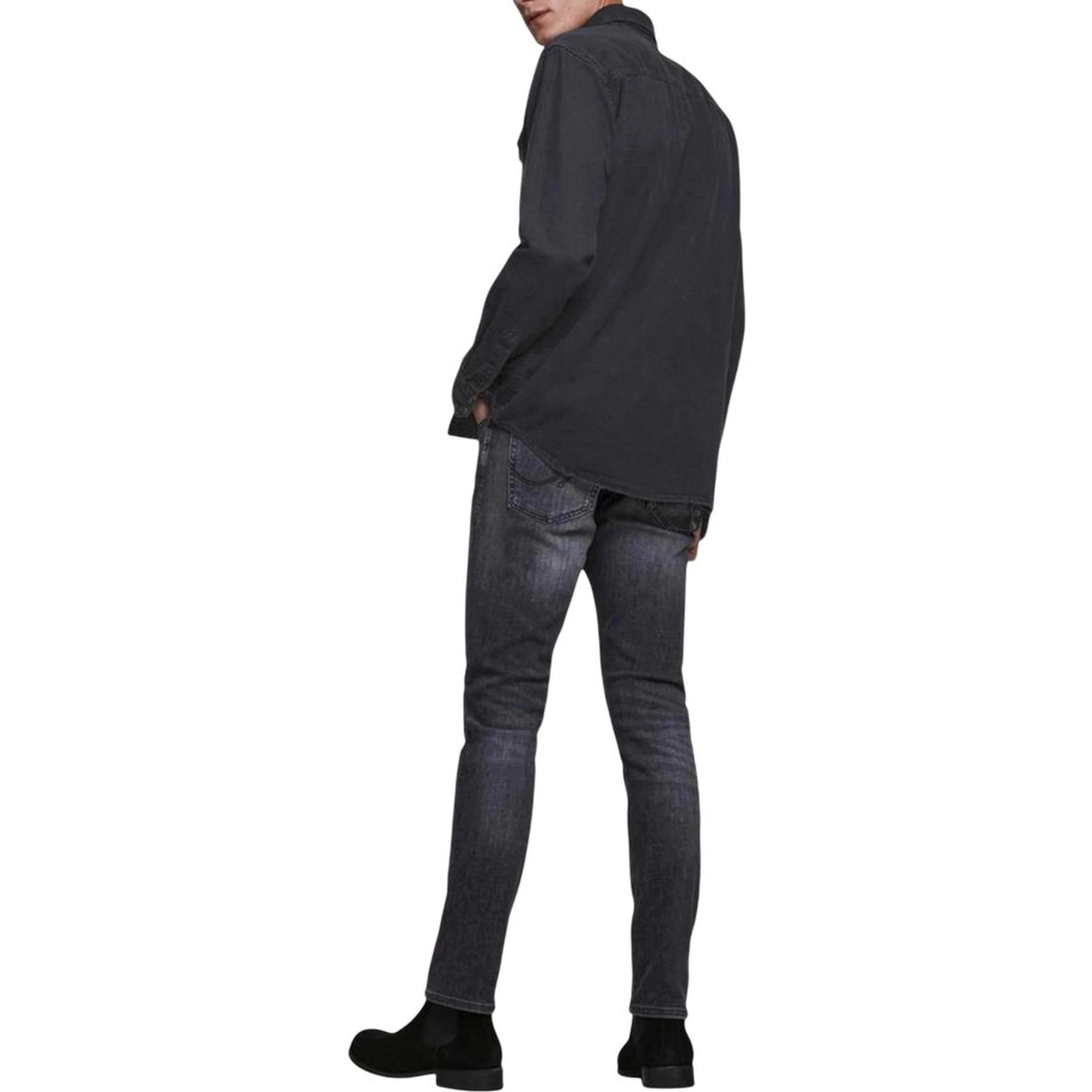 Black Denim Shirt