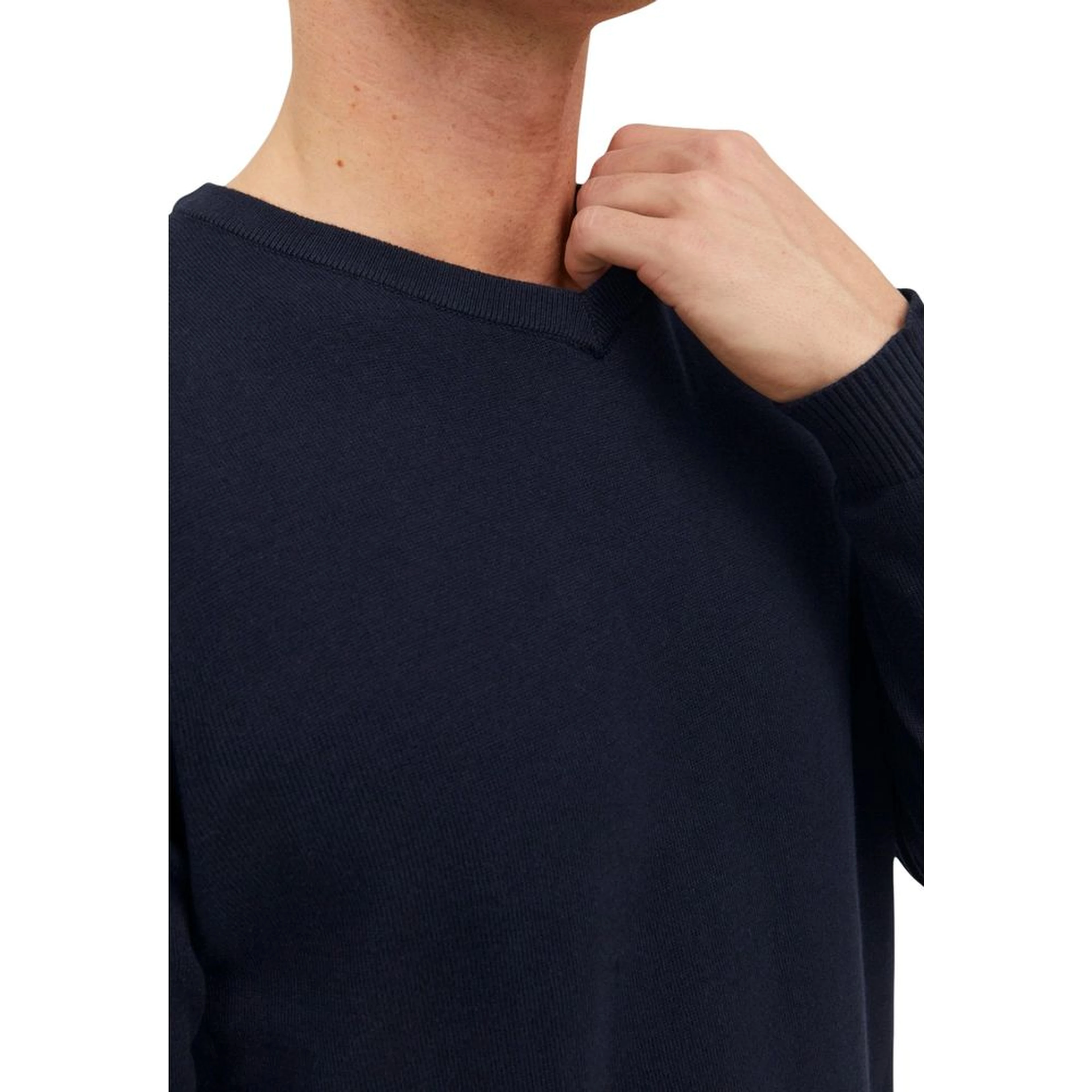 Blue Cotton Sweatshirt