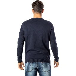 Blue Cotton Sweatshirt