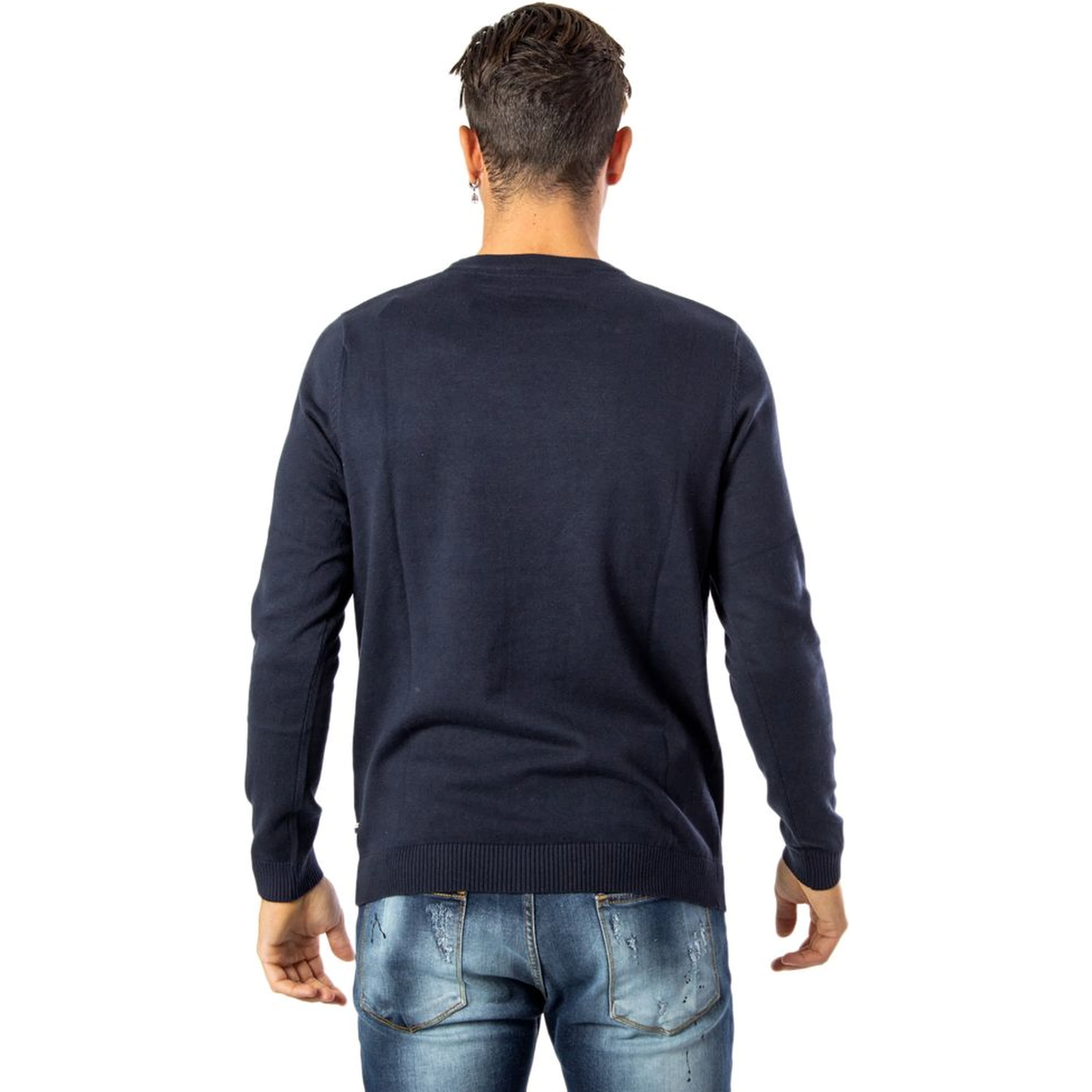 Blue Cotton Sweatshirt