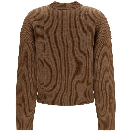 Brown Wool Oves Aries Cardigan