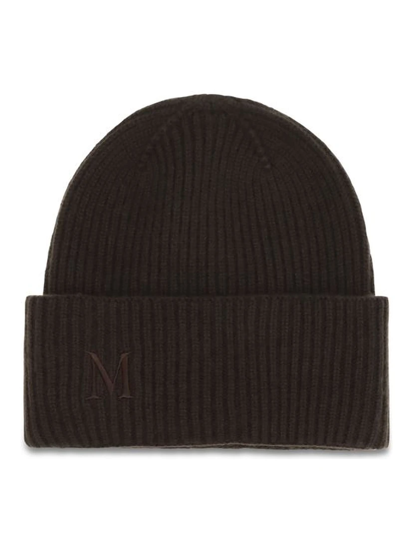 Brown Cashmere Beanie
