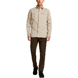 Beige Denim Shirt