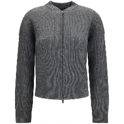 Gray Wool Oves Aries Cardigan