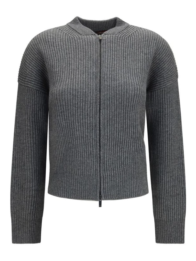 Gray Wool Oves Aries Cardigan
