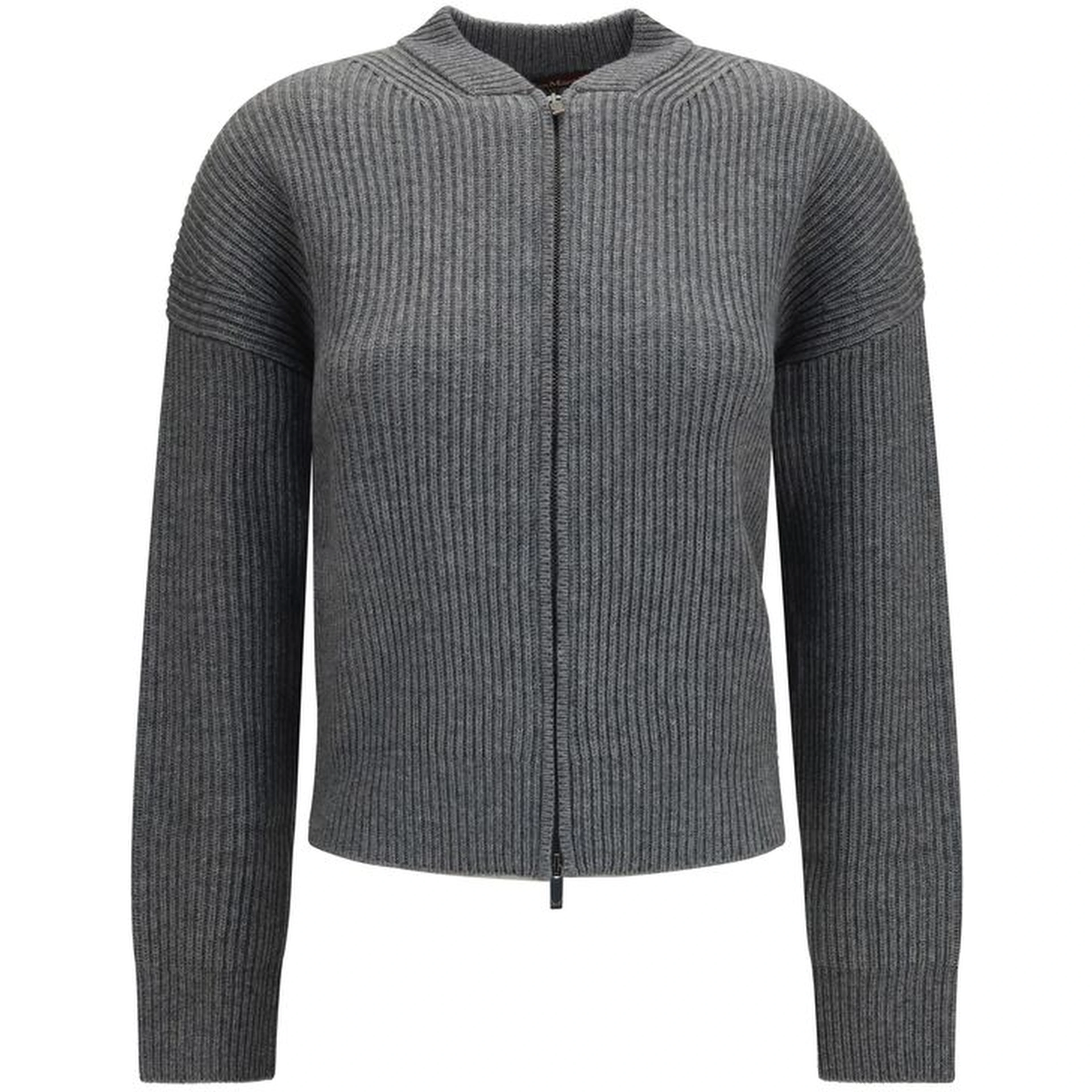 Gray Wool Oves Aries Cardigan