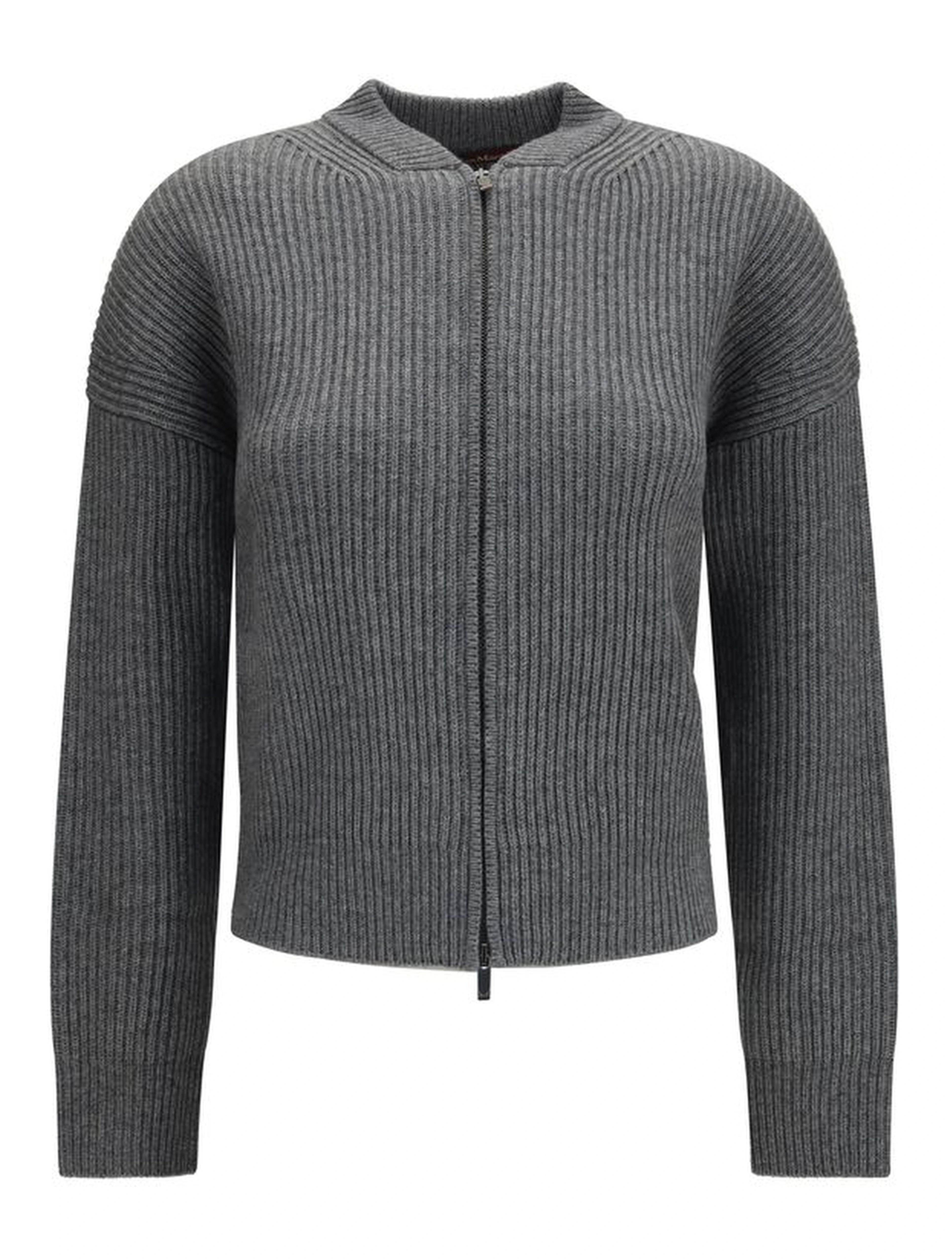 Gray Wool Oves Aries Cardigan