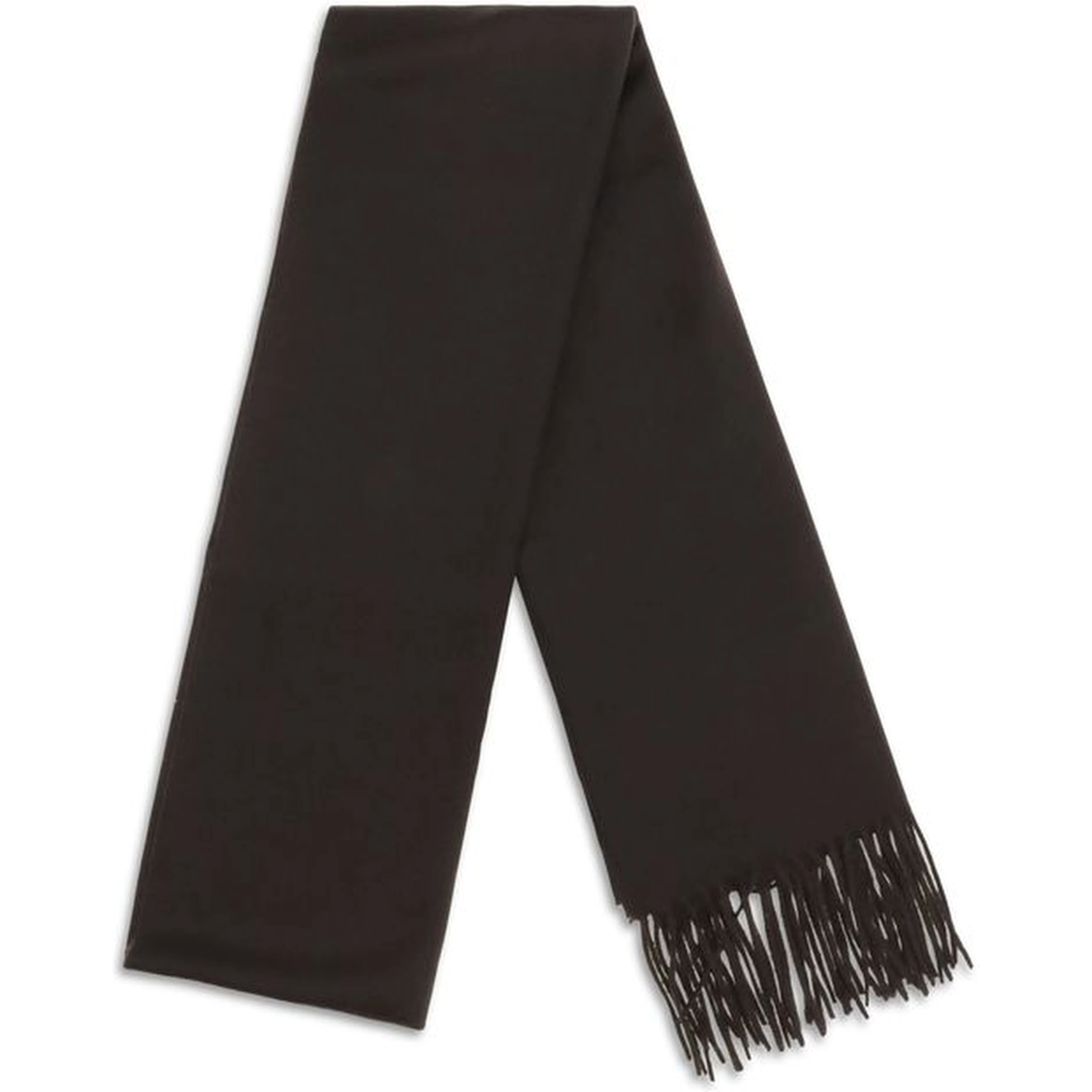 Brown Cashmere Scarf