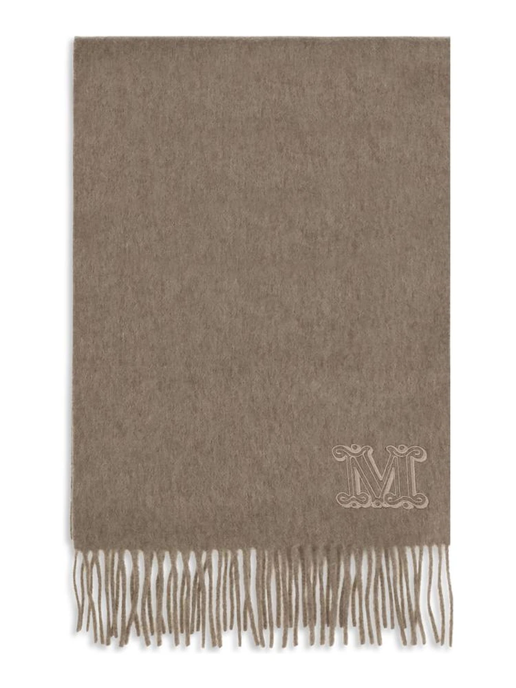 Beige Cashmere Scarf