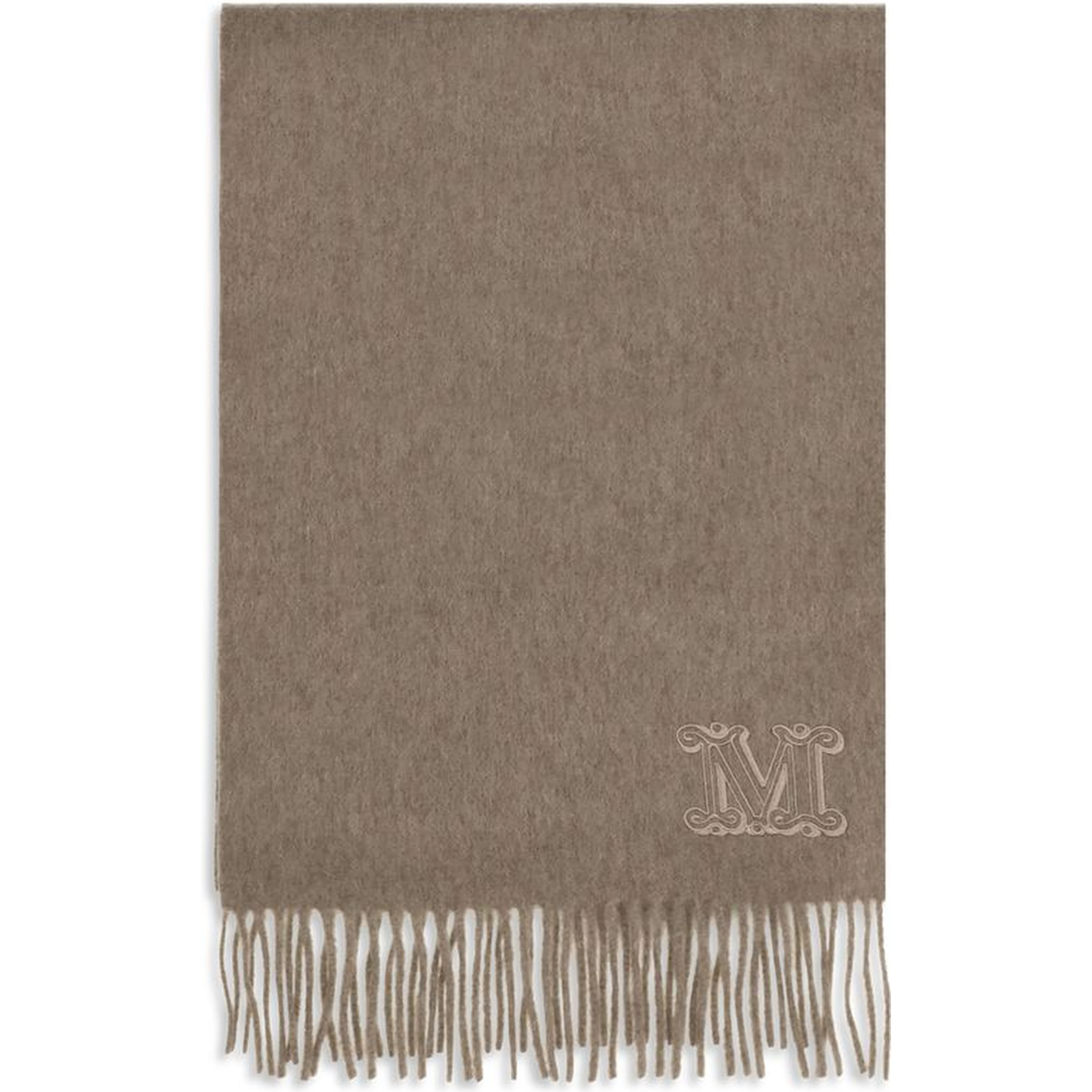 Beige Cashmere Scarf