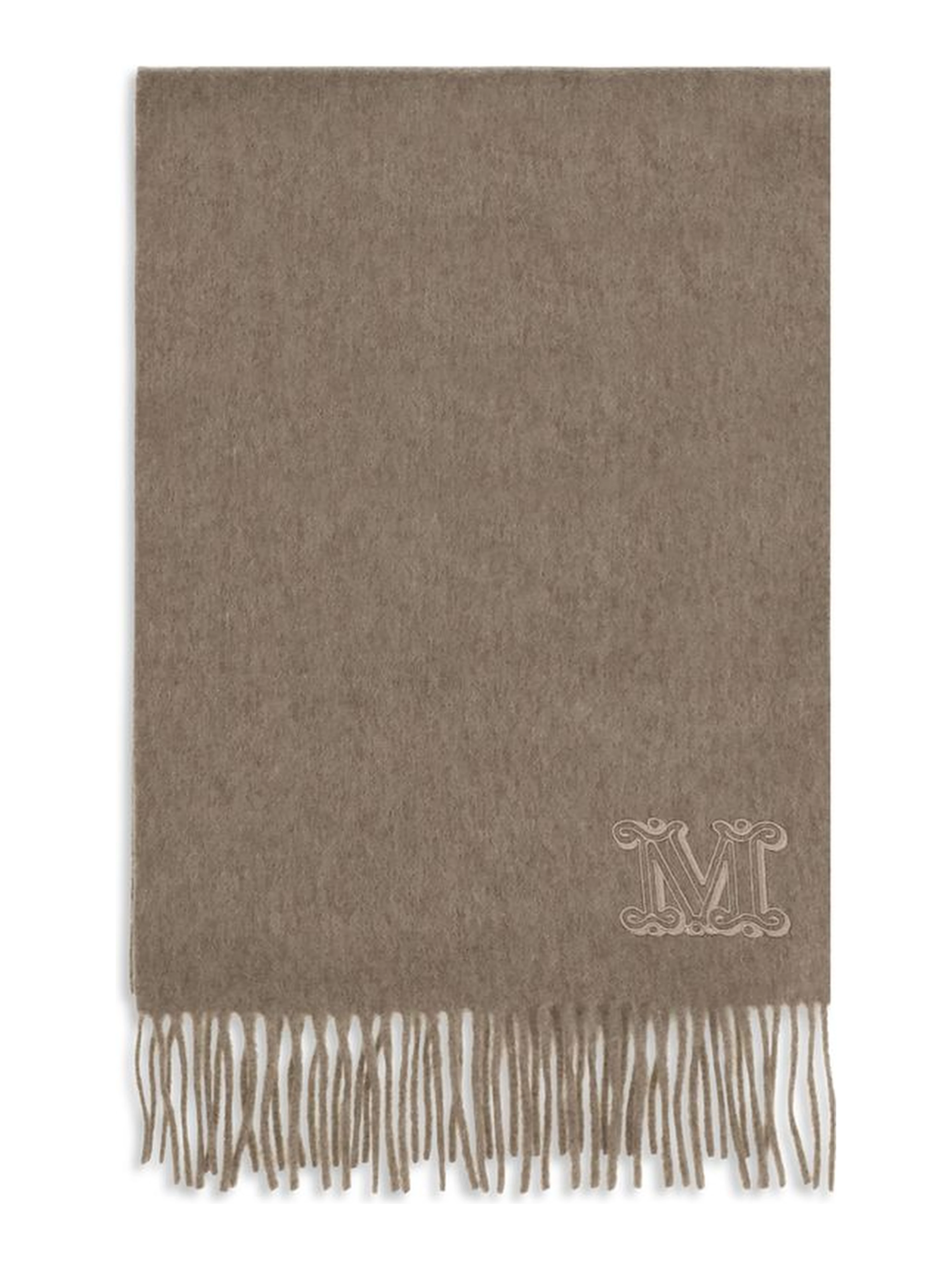 Beige Cashmere Scarf