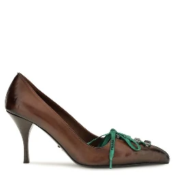 Brown Calf Leather Bos Taurus Lace-Up