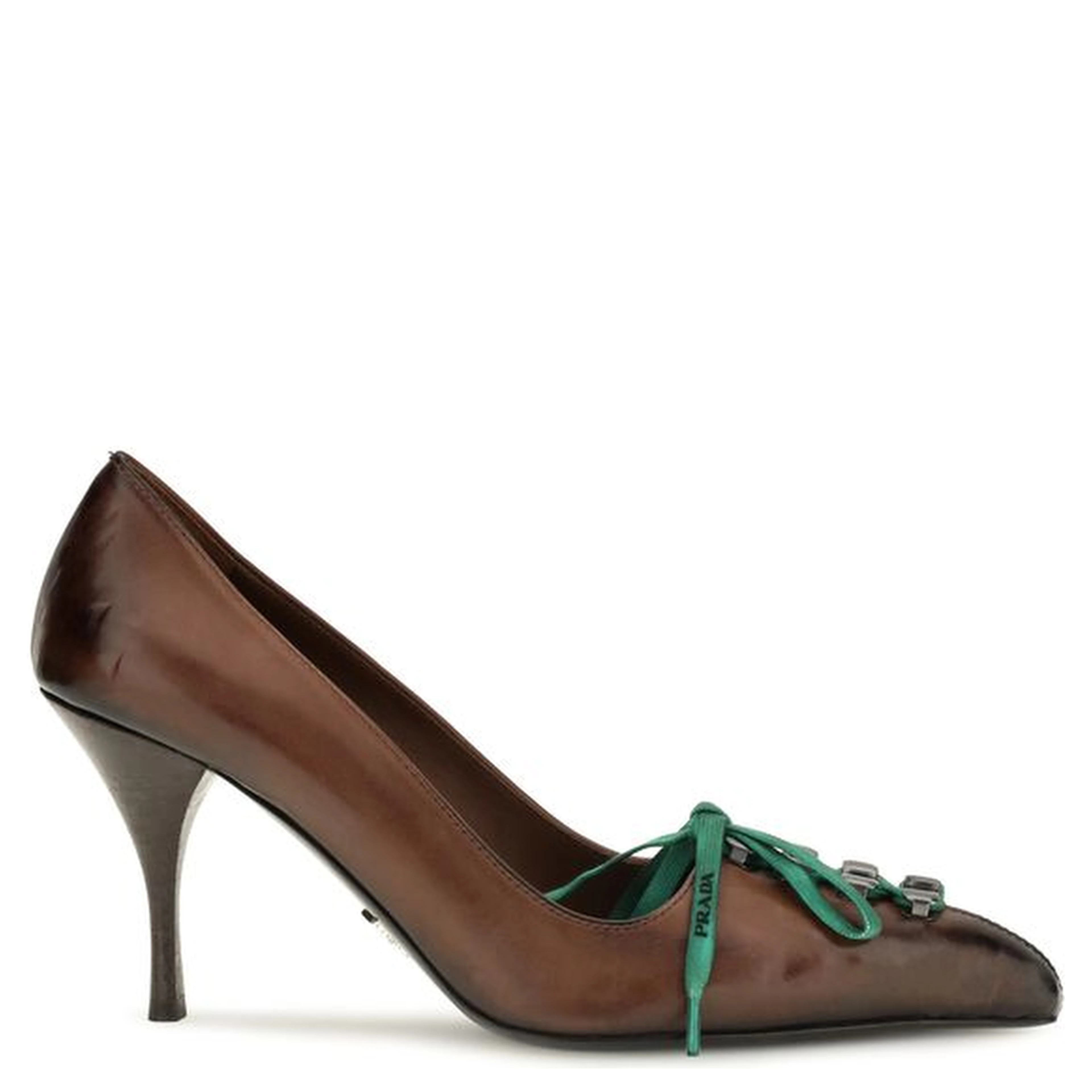 Brown Calf Leather Bos Taurus Lace-Up