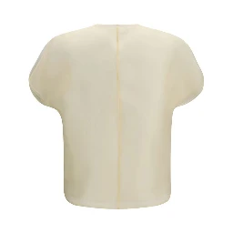 Beige Silk Shirt