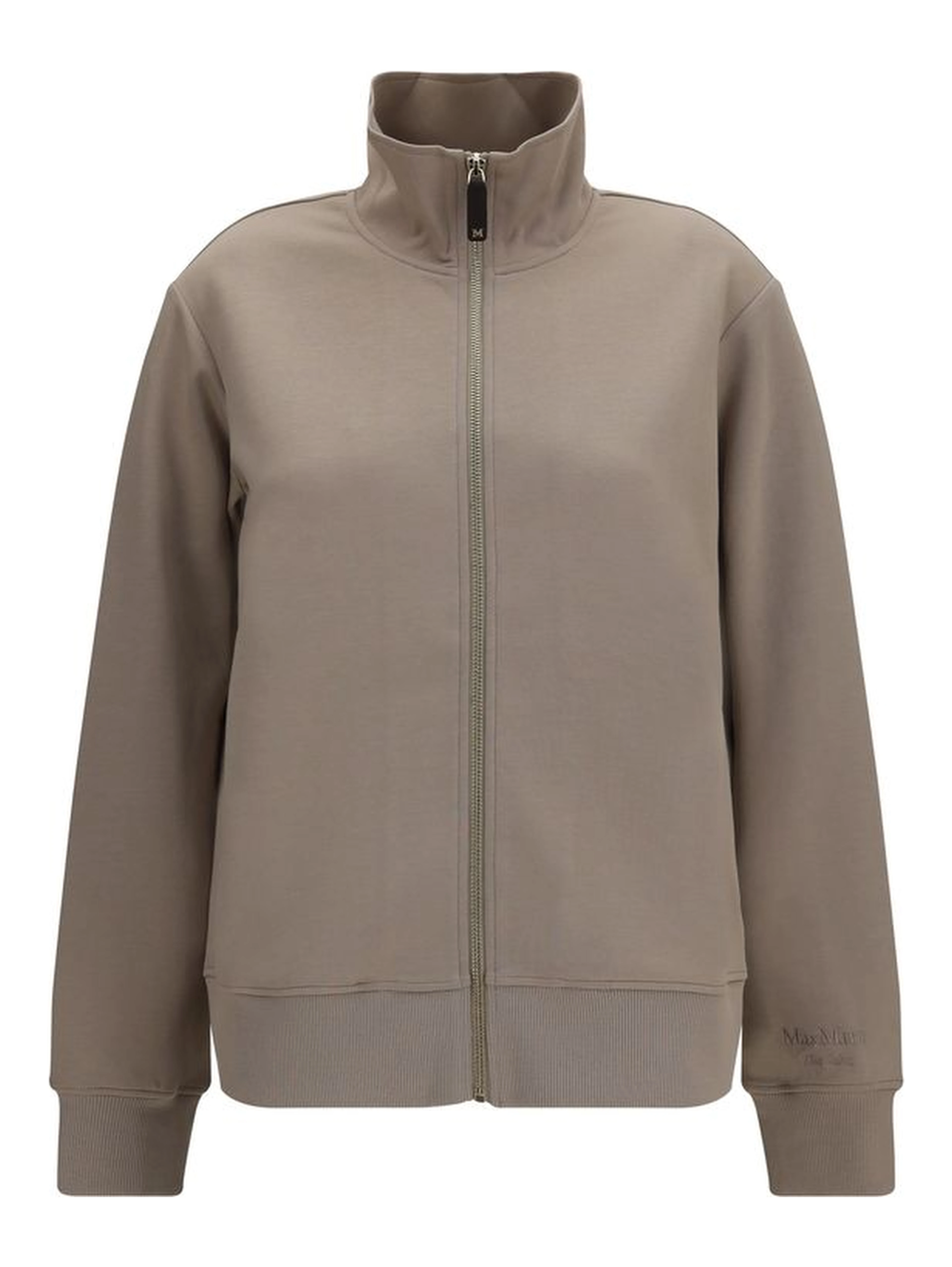 Beige Cotton Sweatshirt