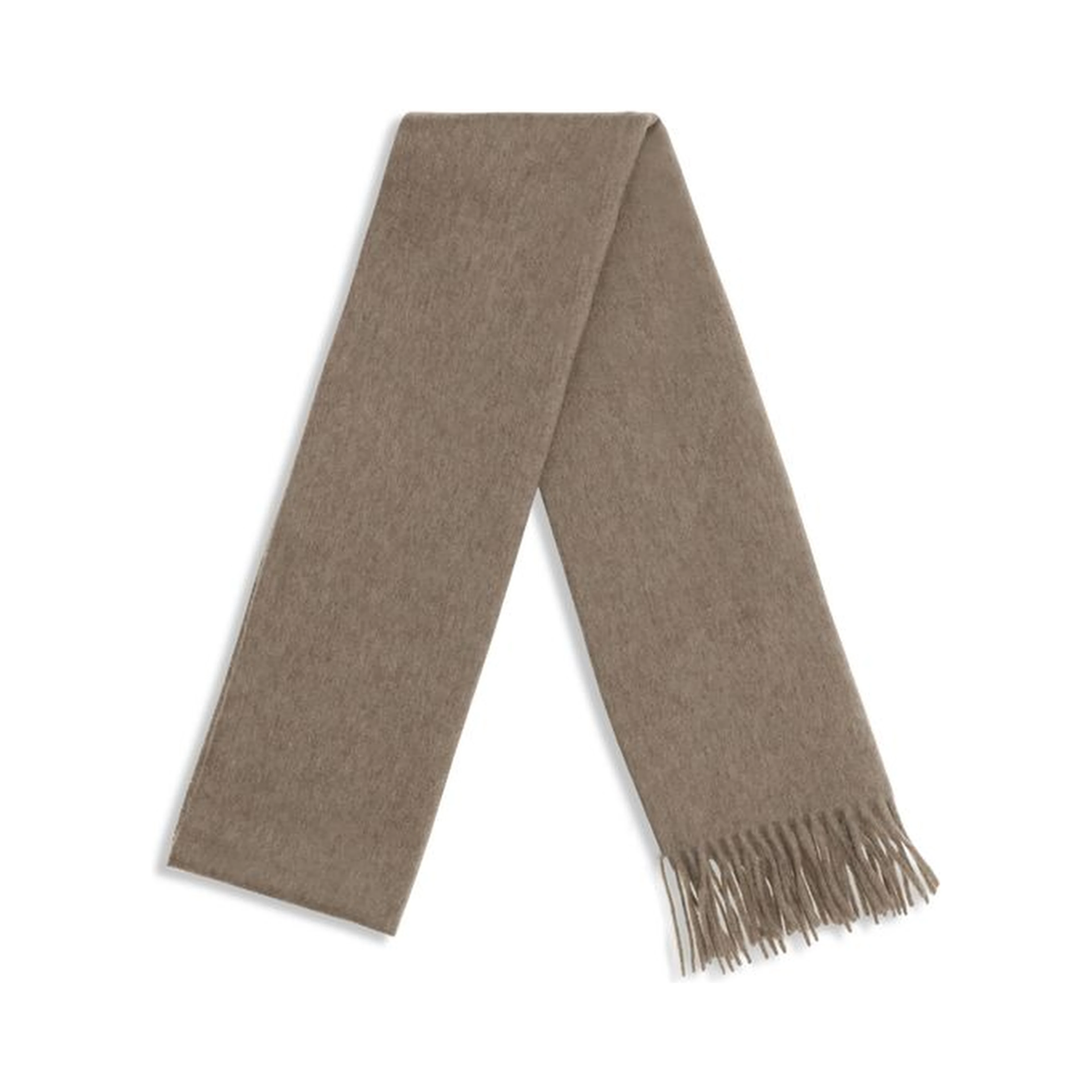 Beige Cashmere Scarf
