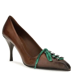 Brown Calf Leather Bos Taurus Lace-Up