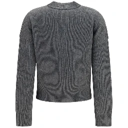 Gray Wool Oves Aries Cardigan