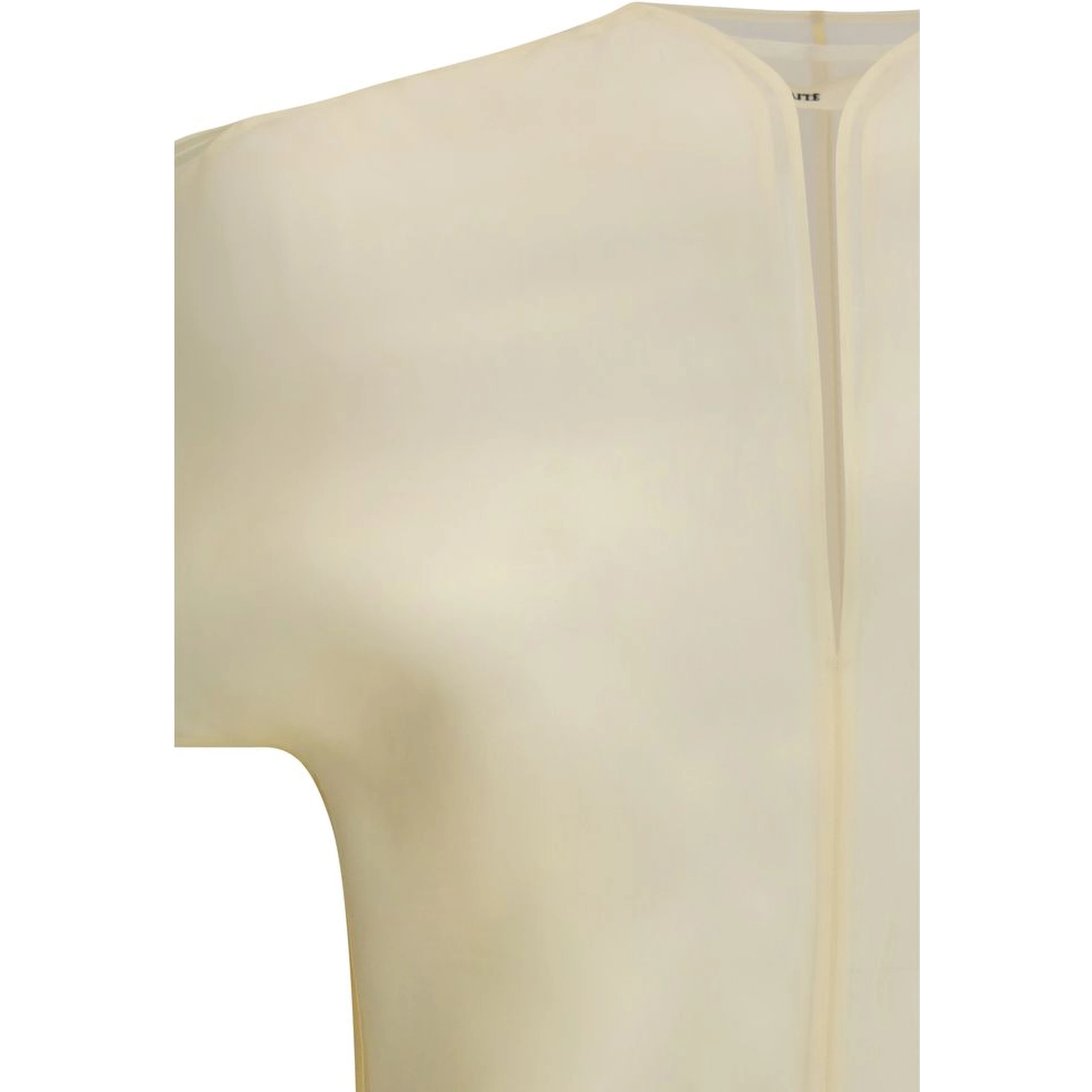 Beige Silk Shirt