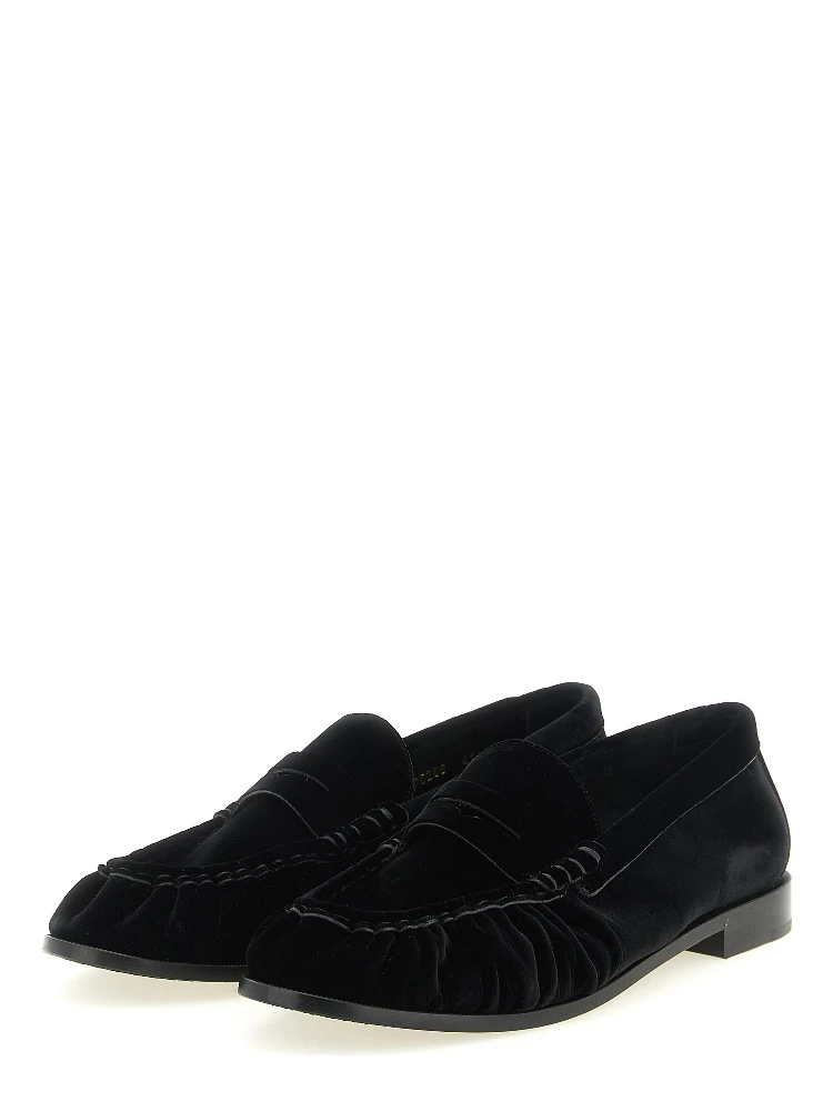 Black Viscose Slip-On Loafers alternative