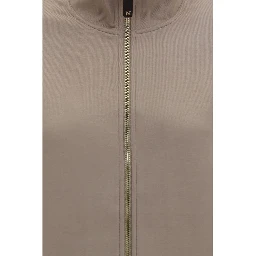 Beige Cotton Sweatshirt