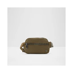 Bicolor Polyester Crossbody Bag
