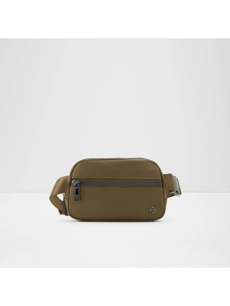 Bicolor Polyester Crossbody Bag