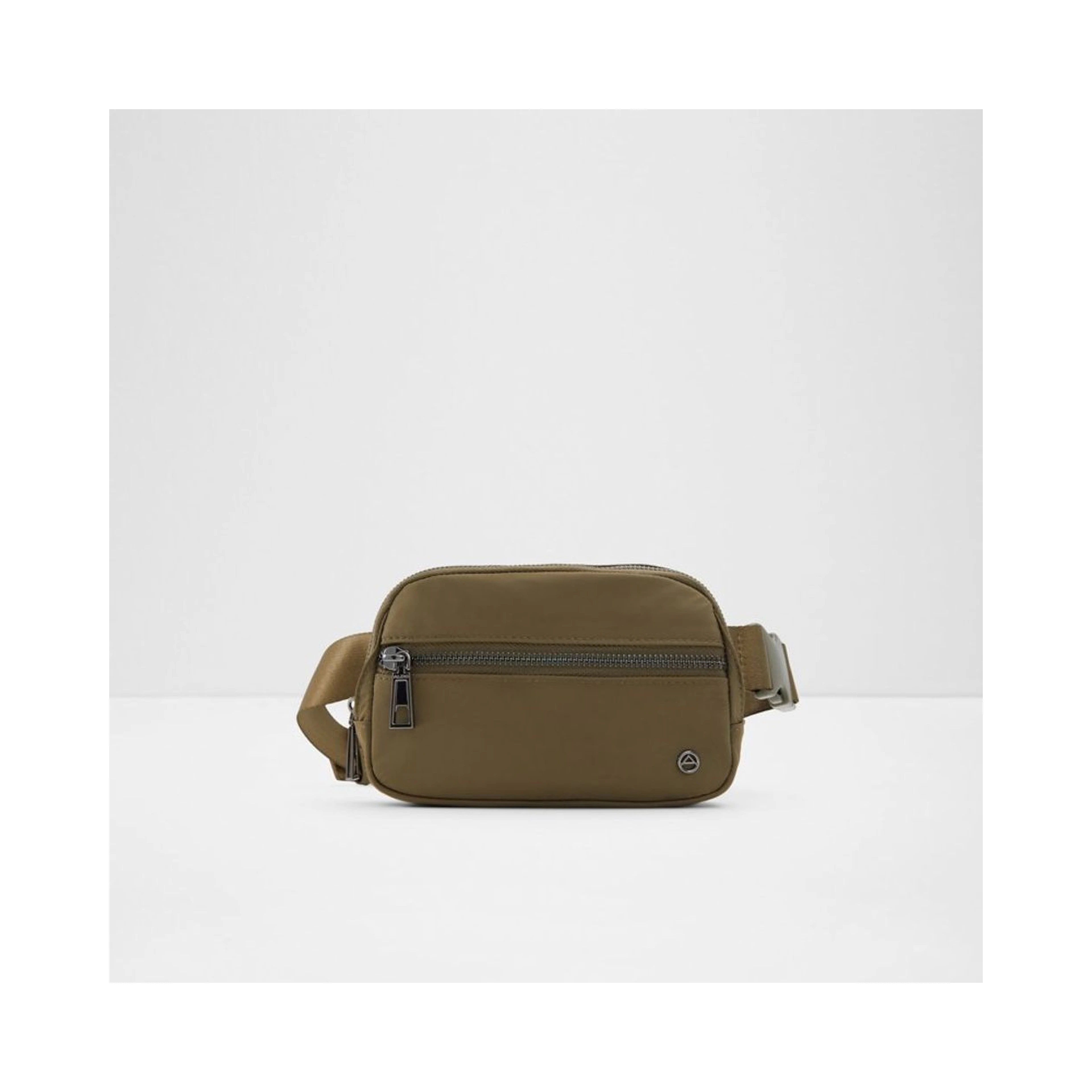 Bicolor Polyester Crossbody Bag