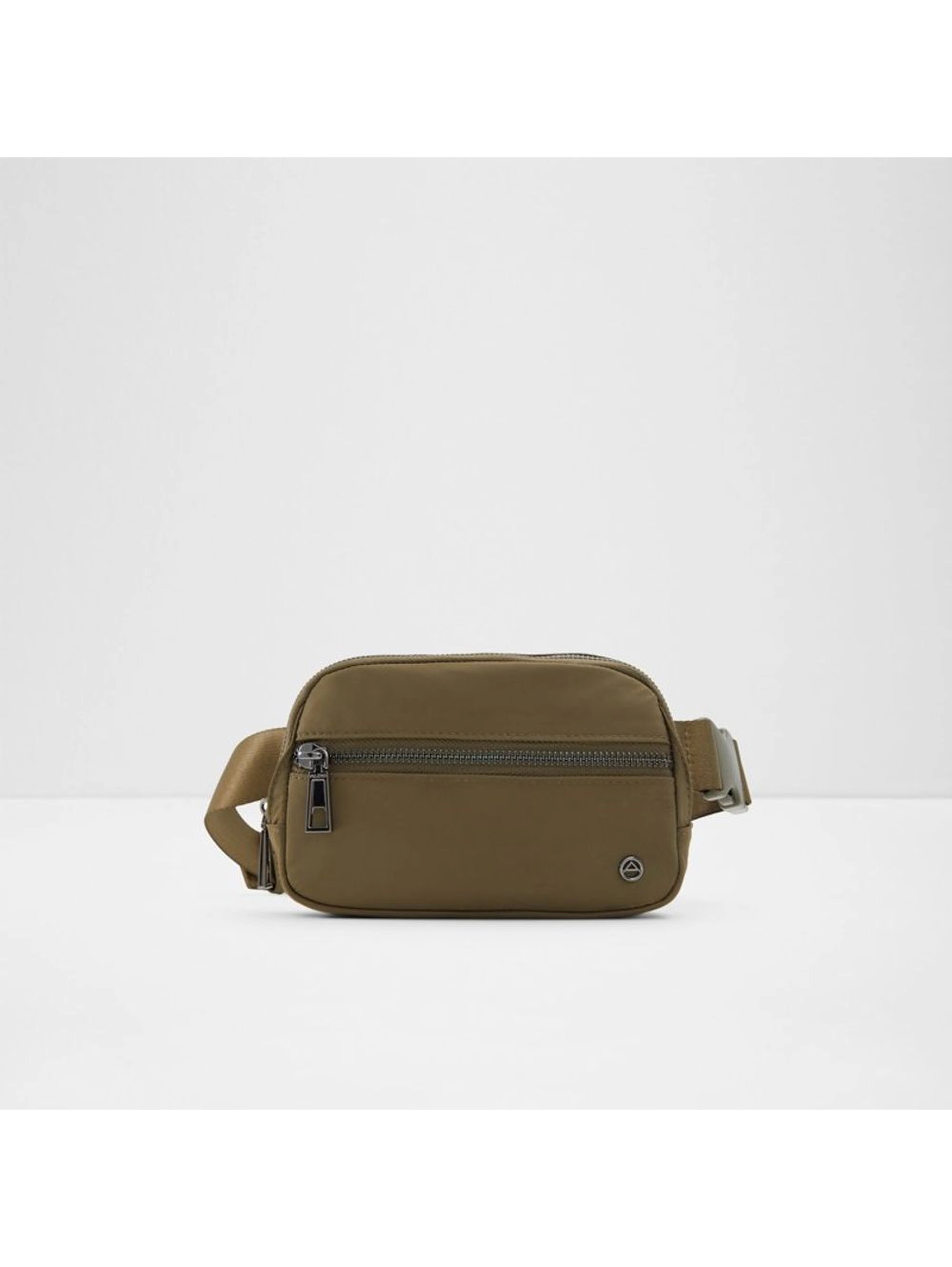 Bicolor Polyester Crossbody Bag